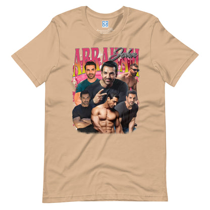 John Abraham T-shirt | Bollywood Action Star & Fitness Icon