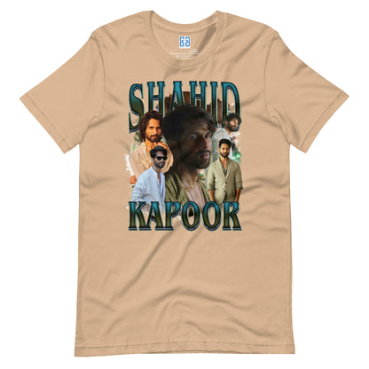 Shahid Kapoor T-Shirt | Bollywood Actor & Style Icon Unisex Tee

