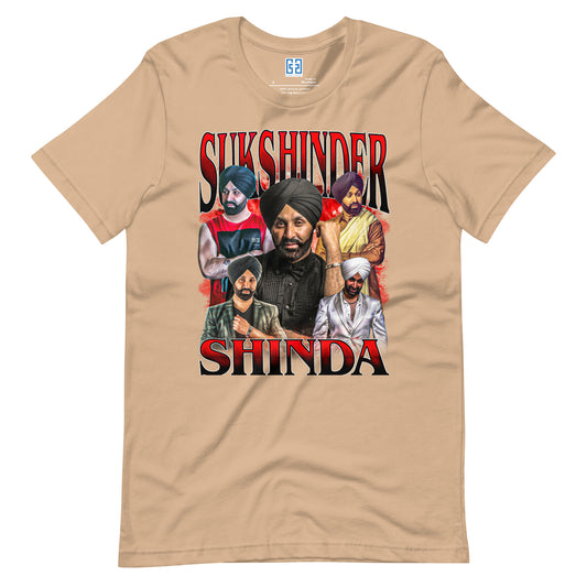 Sukshinder Shinda T-Shirt | Punjabi Bhangra Music Icon Unisex Tee