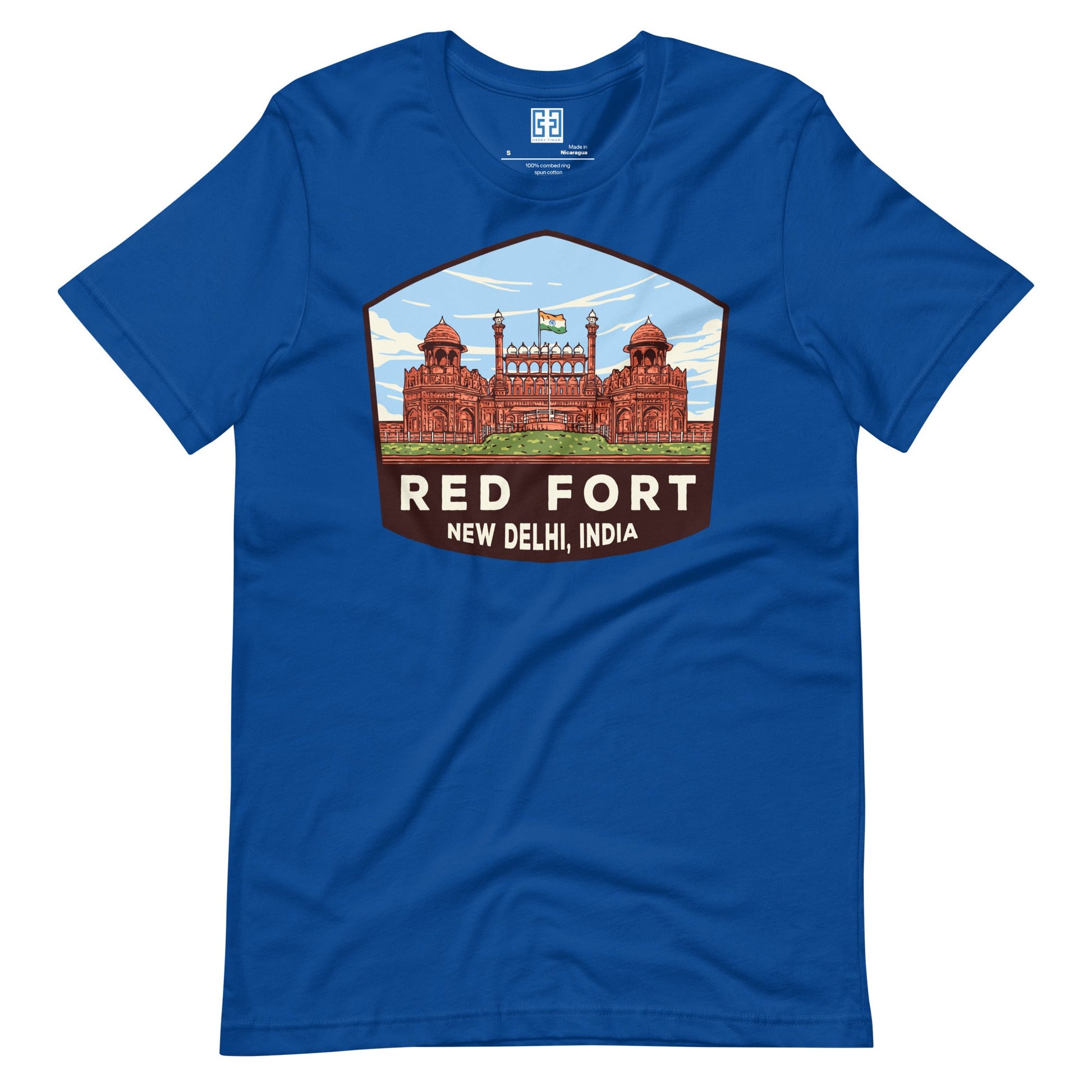 Red Fort Unisex T-Shirt True Royal / S Landmark T-Shirt