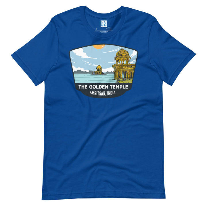The Golden Temple Unisex T-Shirt True Royal / S Landmark T-Shirt
