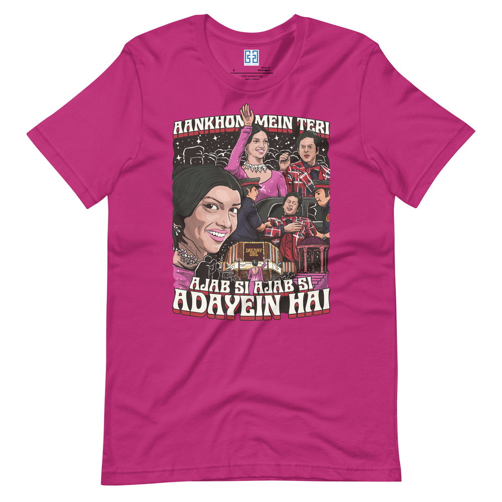 Aankhon Mein Teri T-shirt | Unisex Bollywood Apparel