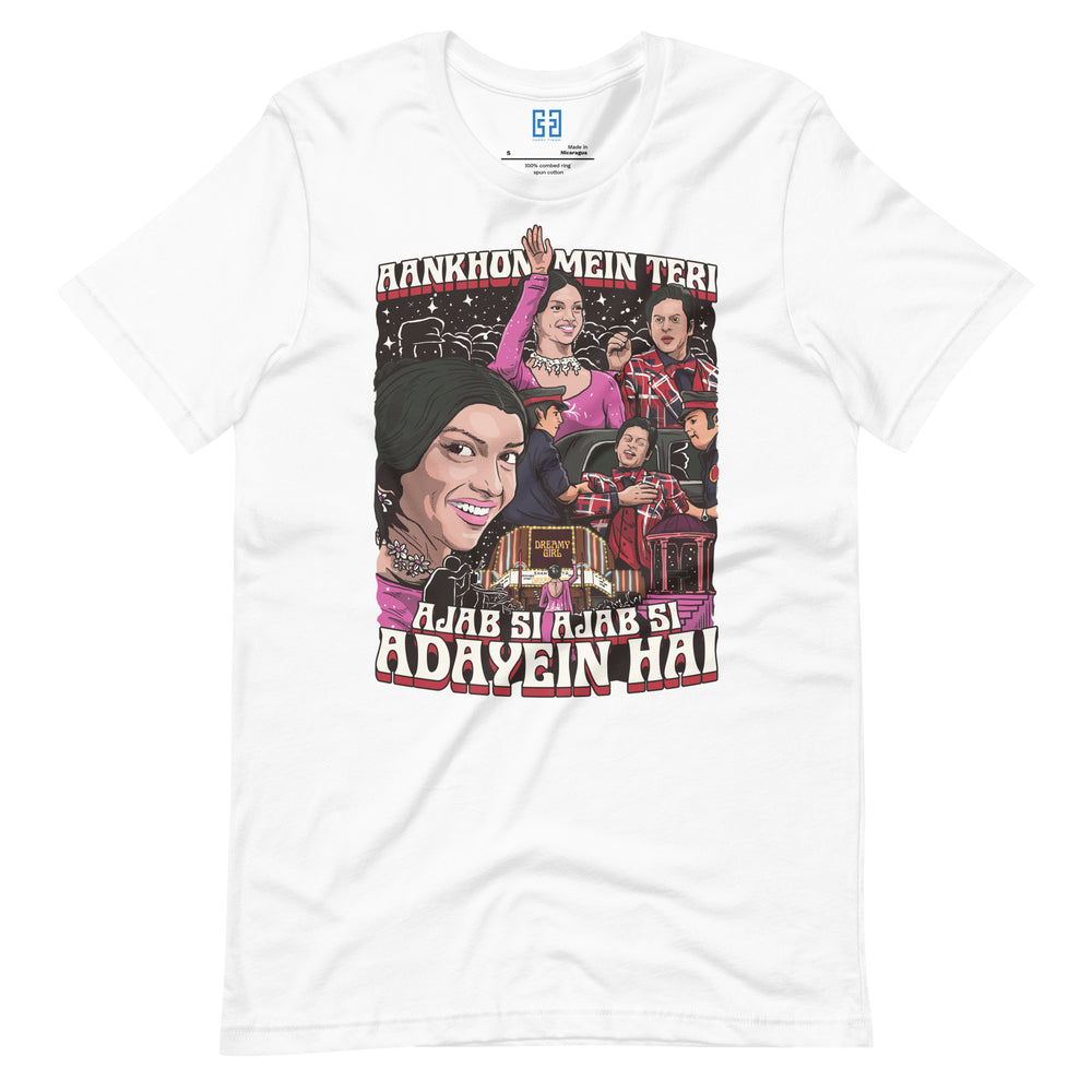 Aankhon Mein Teri T-shirt | Unisex Bollywood Apparel