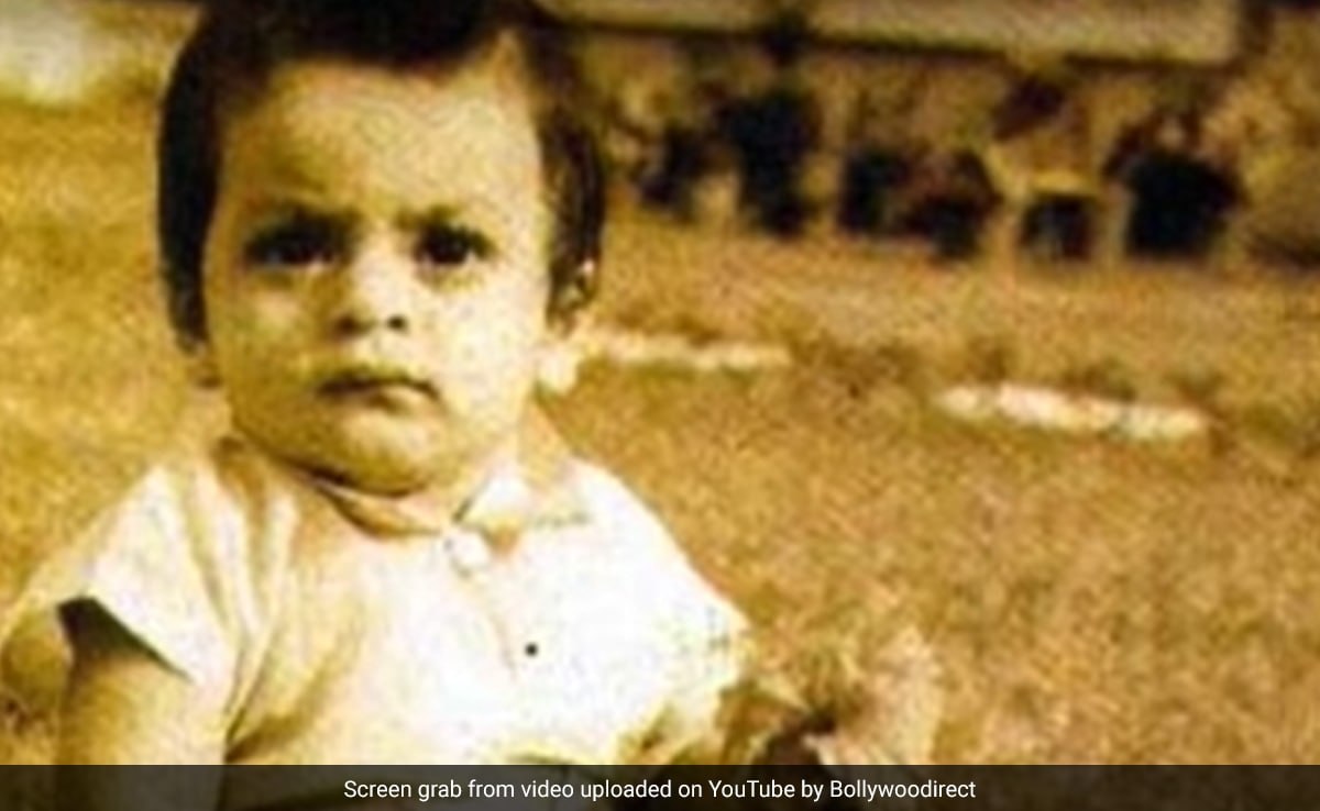 A childhood photograph from NDTV’s archive collection.