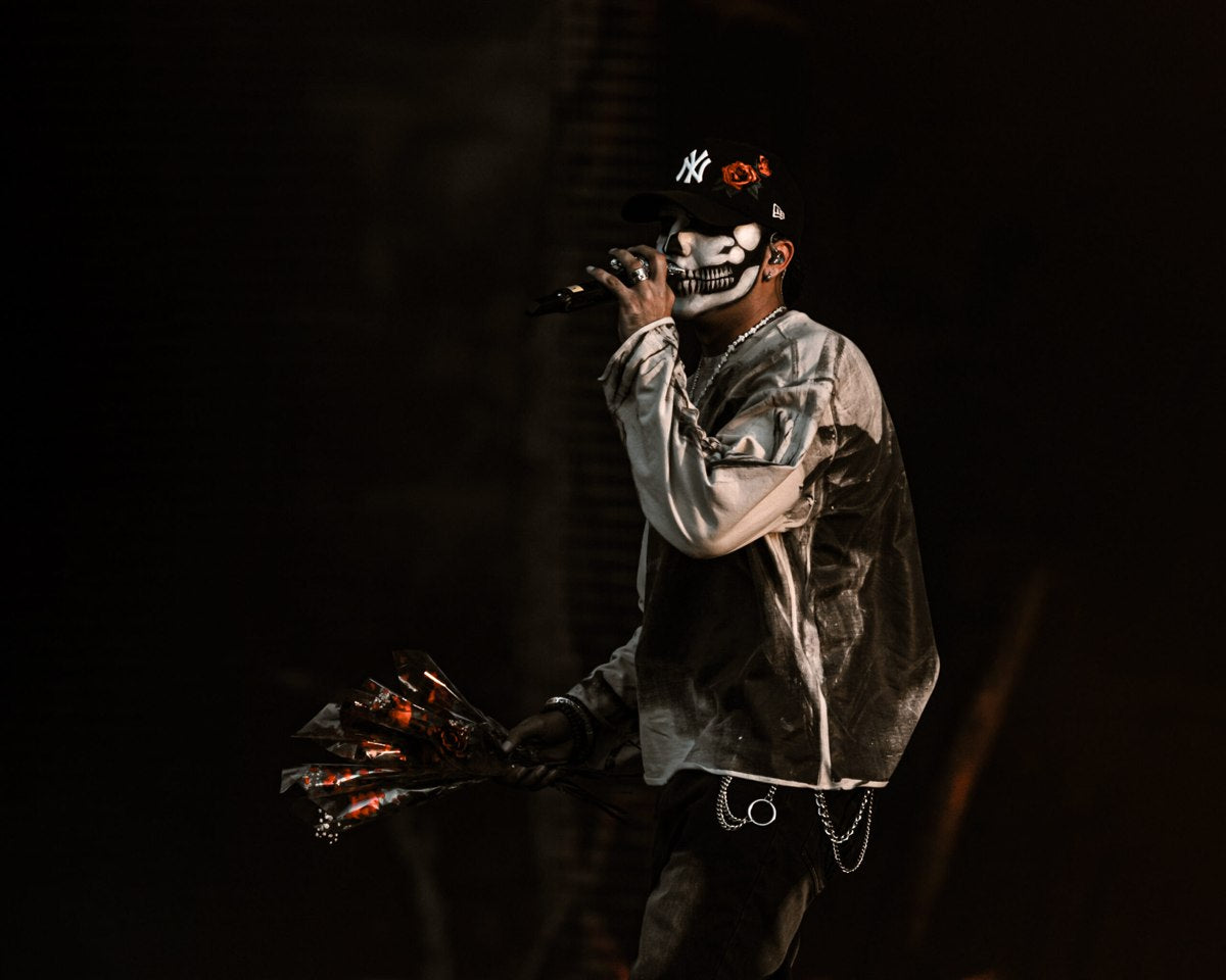 A stage portrait from the Future of Music feature.