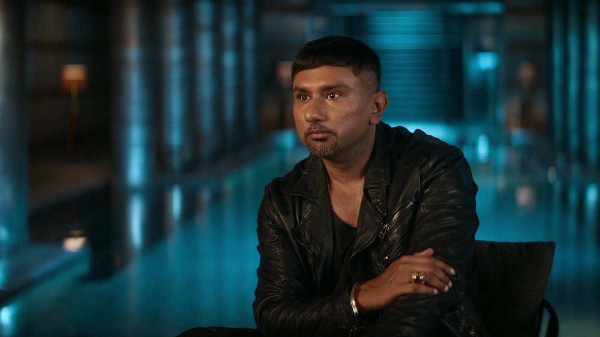 An interview moment from the Netflix documentary.